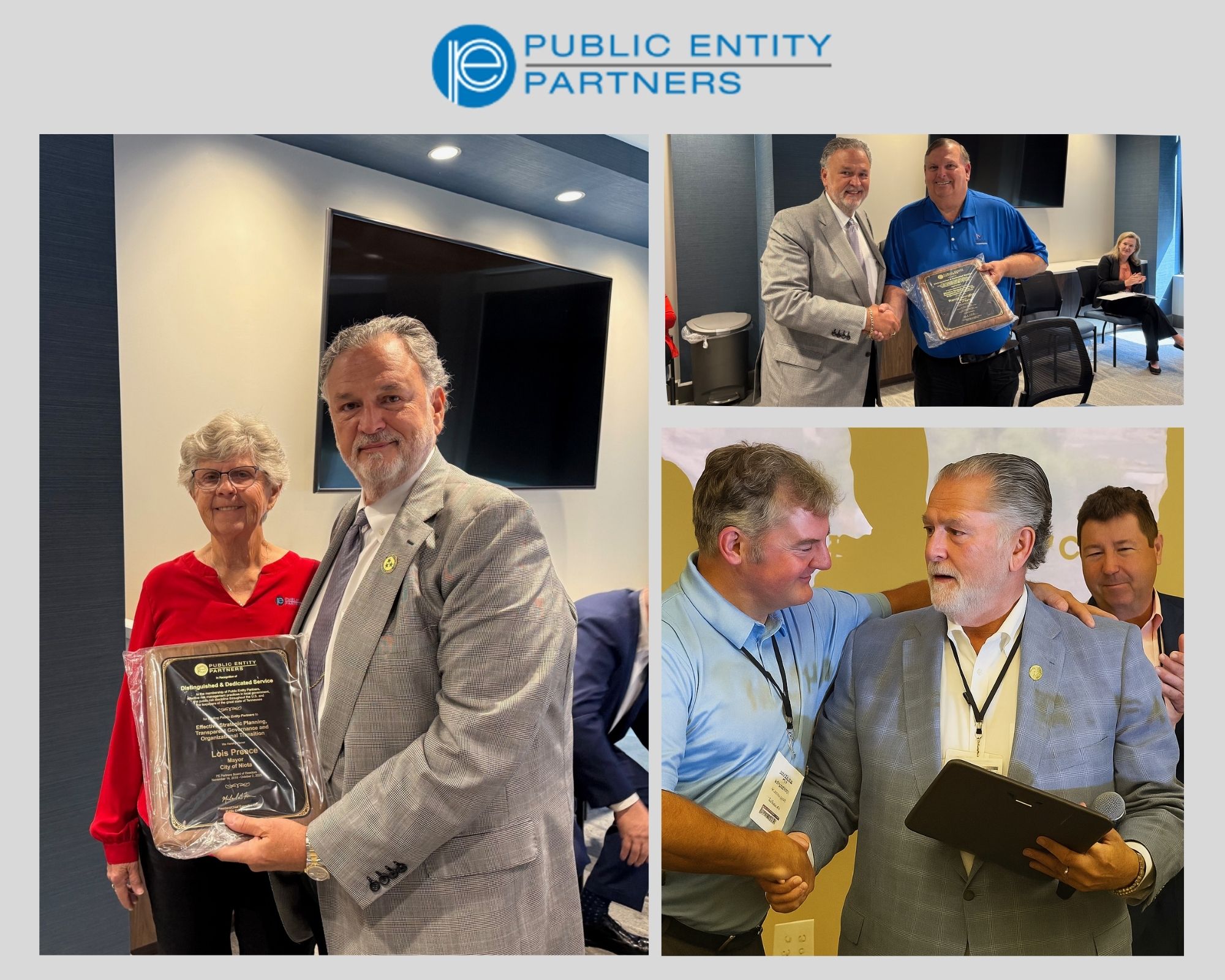 Distinguished and Dedicated Service Awards | Public Entity Partners ...