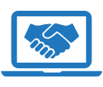 Computer with Handshake