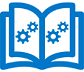 Open Book with Gears